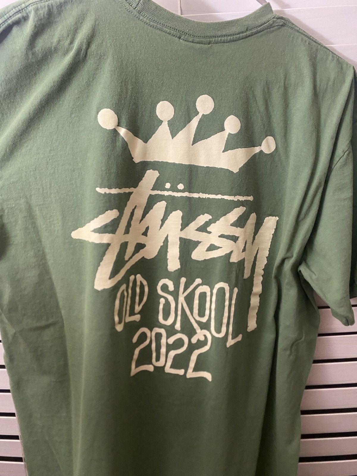 Stussy Stussy Old Skool 2022 Tee Size US XL / EU 56 / 4 - 2 Thumbnail
