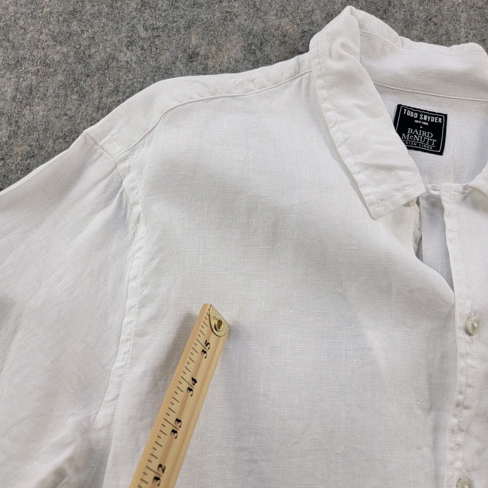 Todd Snyder Todd Snyder Irish Soft Linen Button Down Shirt *Read Size US XXL / EU 58 / 5 - 9 Thumbnail