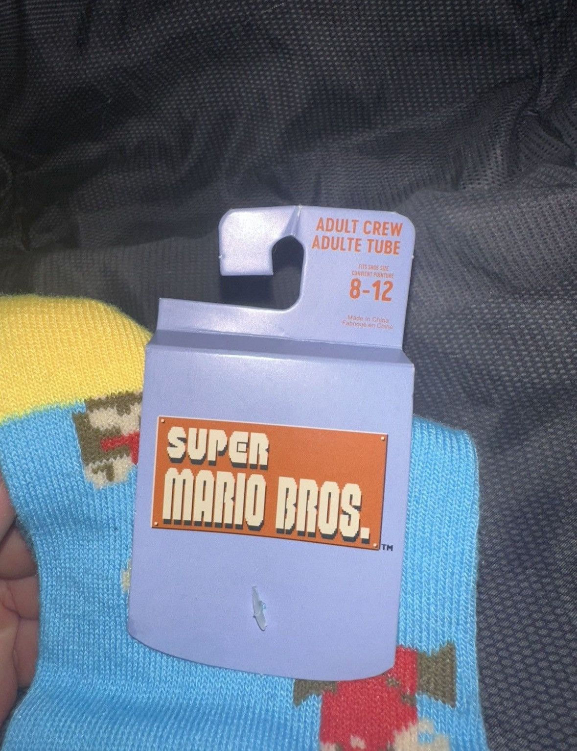 Nintendo 8 Bit Mario Socks Size ONE SIZE - 3 Thumbnail