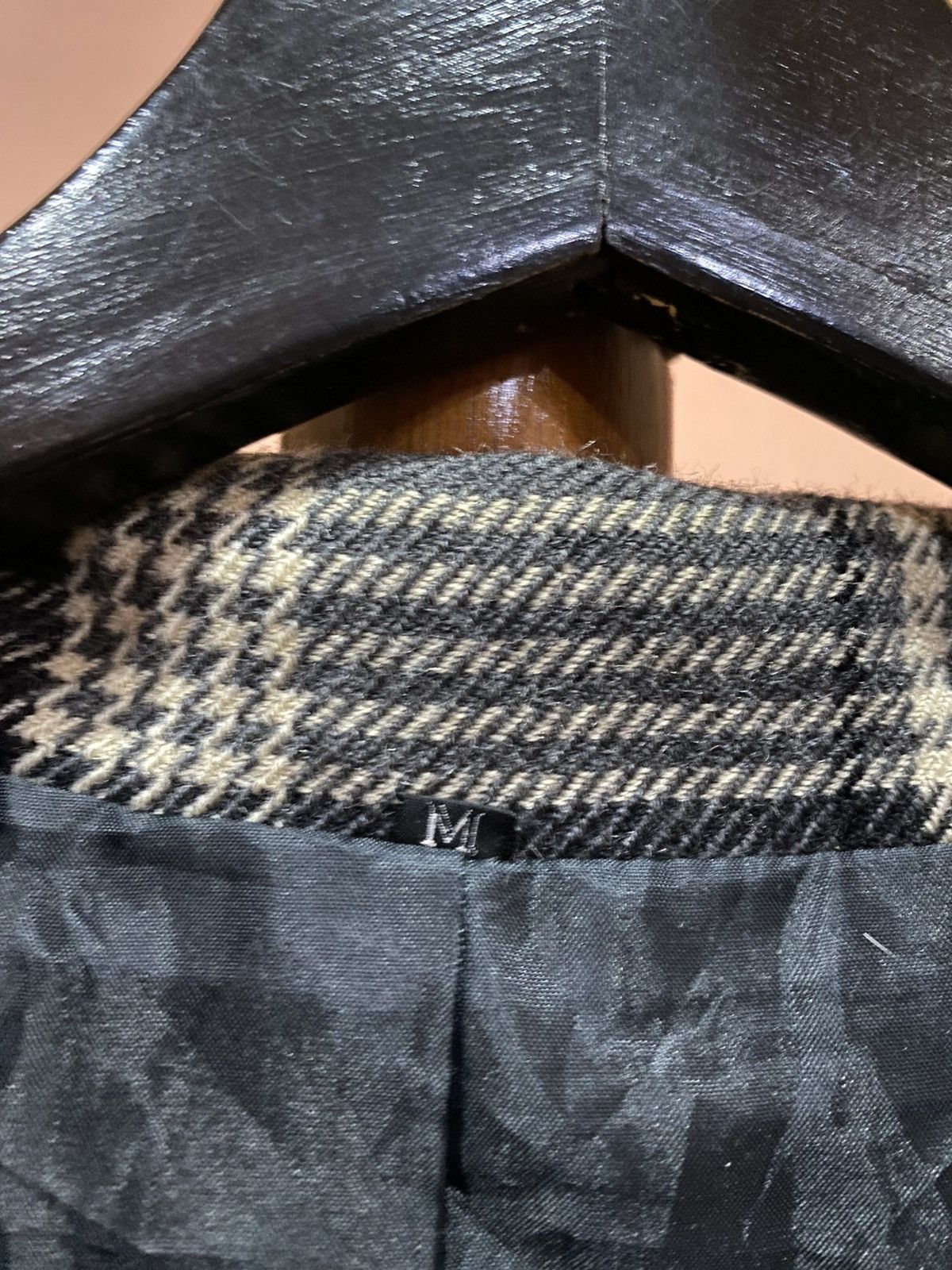Japanese Brand Vintage Plaid Blazer | Classic Tailored Checkered Jacket Size US S / EU 44-46 / 1 - 7 Thumbnail