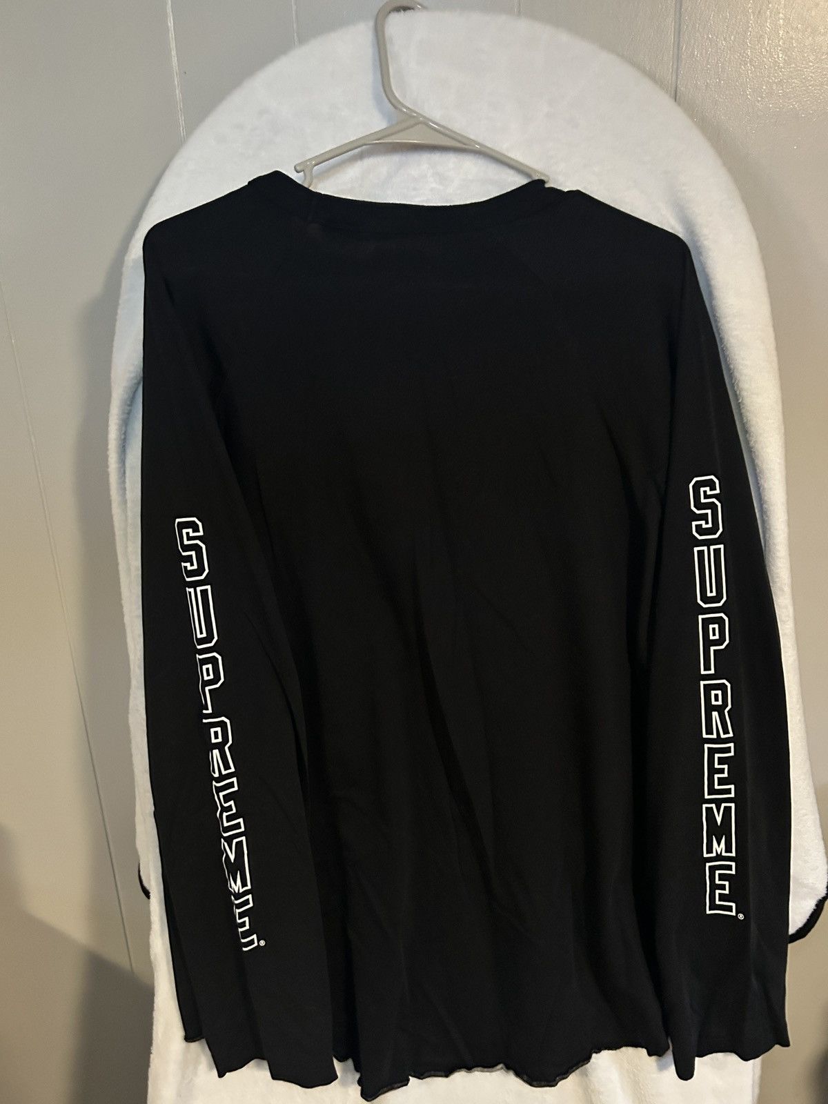 Supreme Demon Raglan L S Top (FW22) - $98