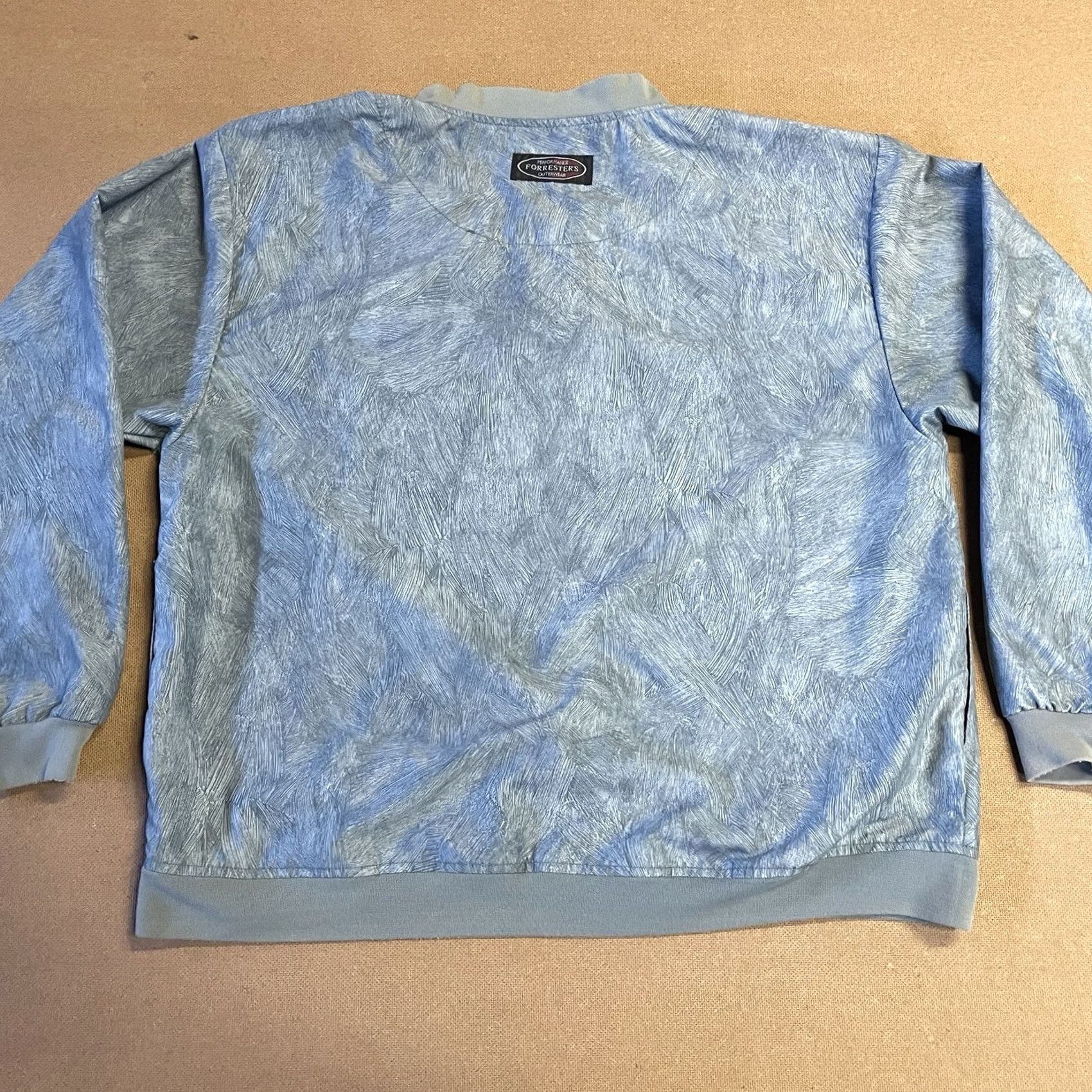Gloverall VINTAGE Forrester Pullover Jacket Womens Large Green All Over Print Pattern Y2K Ladies Size M / US 6-8 / IT 42-44 - 7 Thumbnail