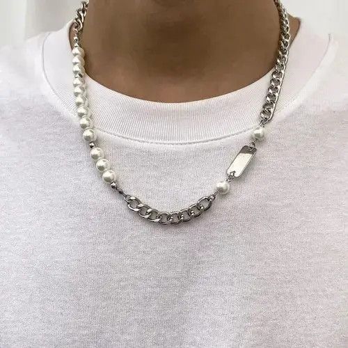 Jewelry Chunky Cuban Chain Necklace Size ONE SIZE - 4 Thumbnail