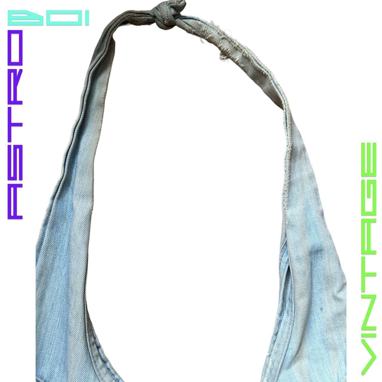 Other VINTAGE Y2K FADED BLUE DENIM CROSS BODY HOBO SHOULDER BAG Size ONE SIZE - 5 Thumbnail