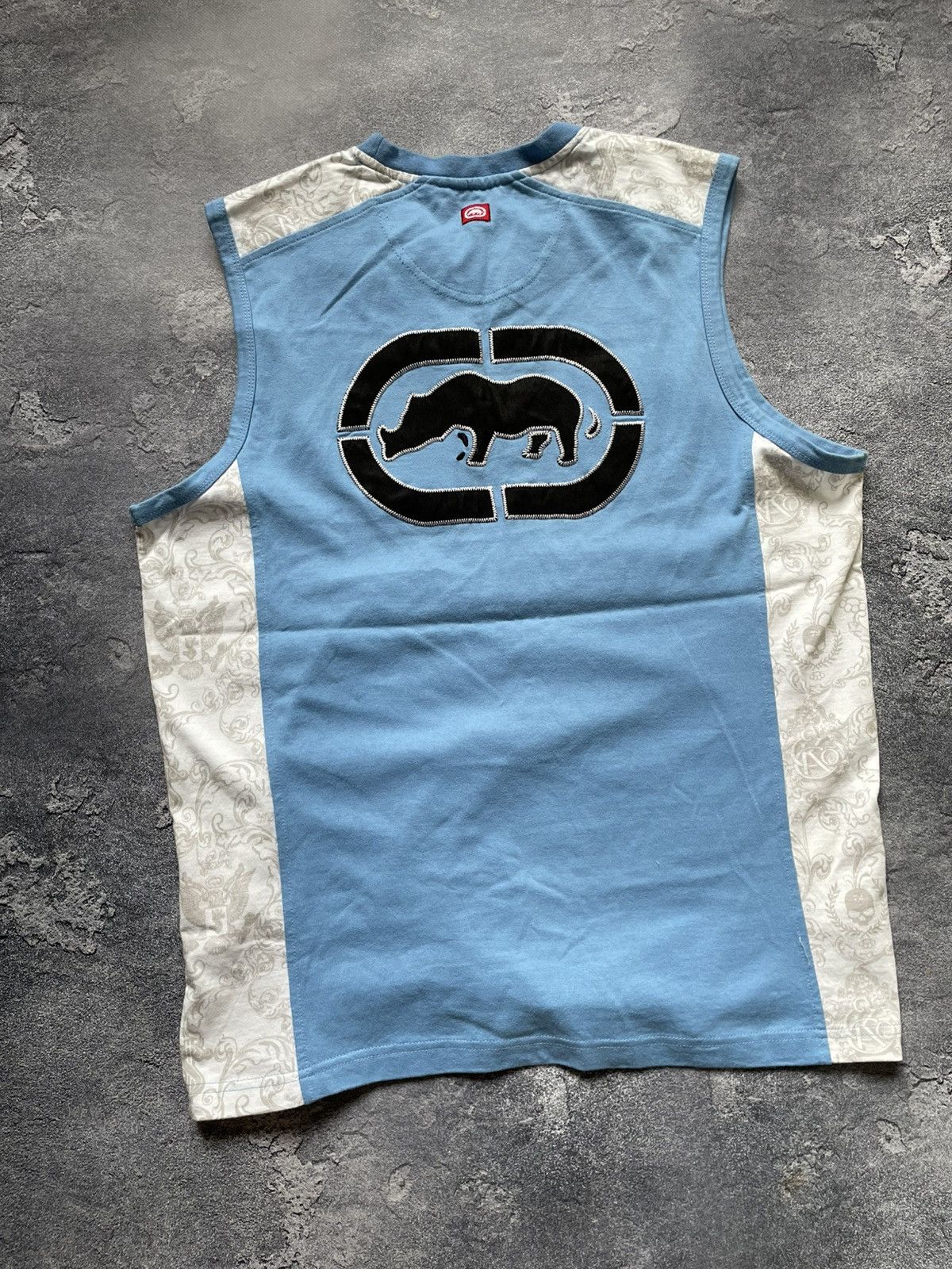 Ecko Unltd. × Vintage Vintage Ecko Unltd Big Logo Y2K Rap T Shirt Tank Tee Size US M / EU 48-50 / 2 - 7 Thumbnail