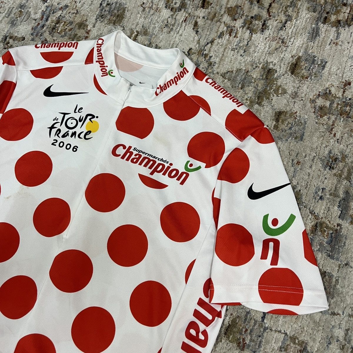Nike Nike Le Tour De France 2006 Cycling Jersey Tee Tshirt Size US M / EU 48-50 / 2 - 2 Thumbnail