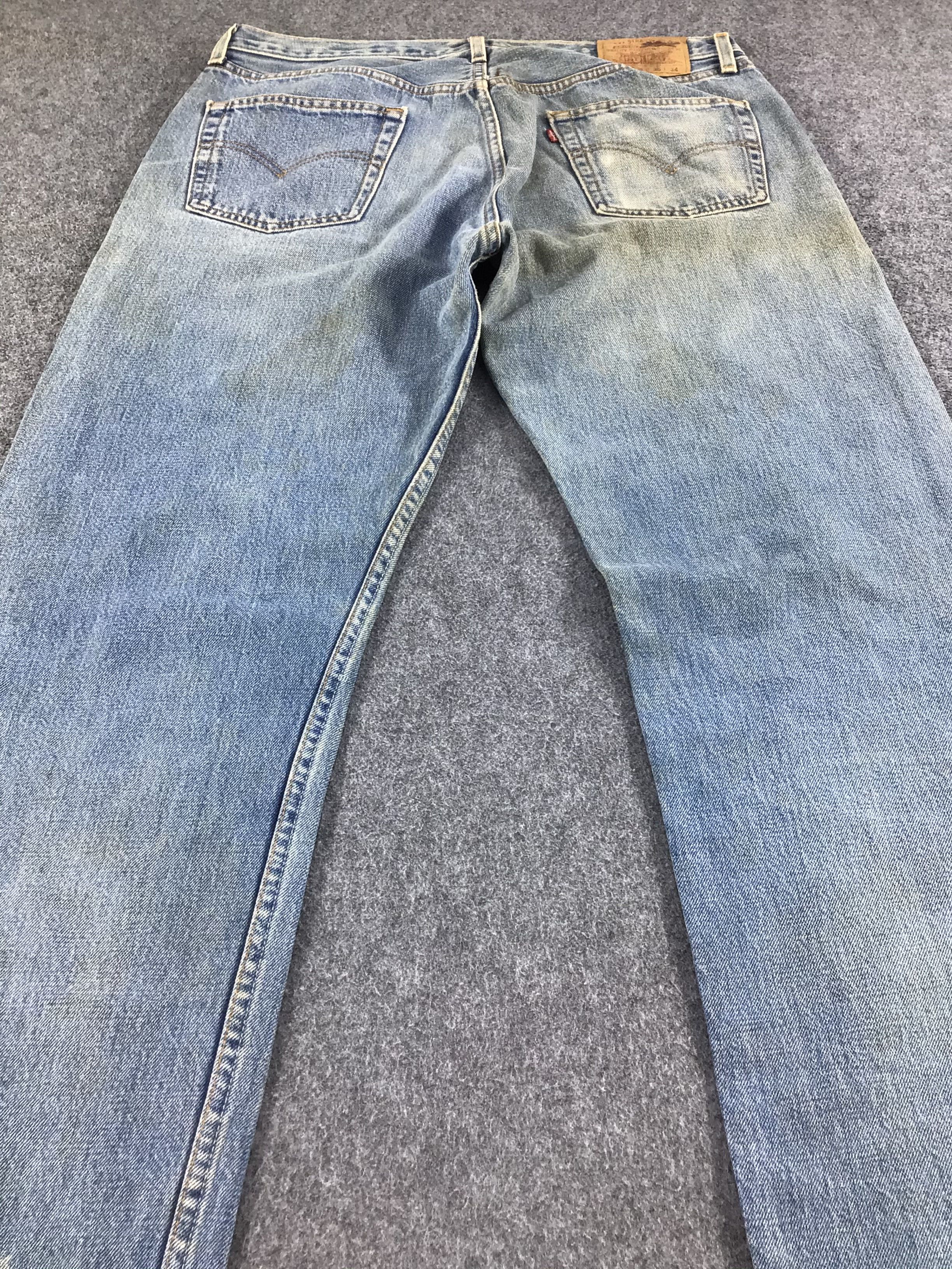 Levi's Vintage 90s Levis 501 Jeans-J681 Size US 35 - 4 Thumbnail