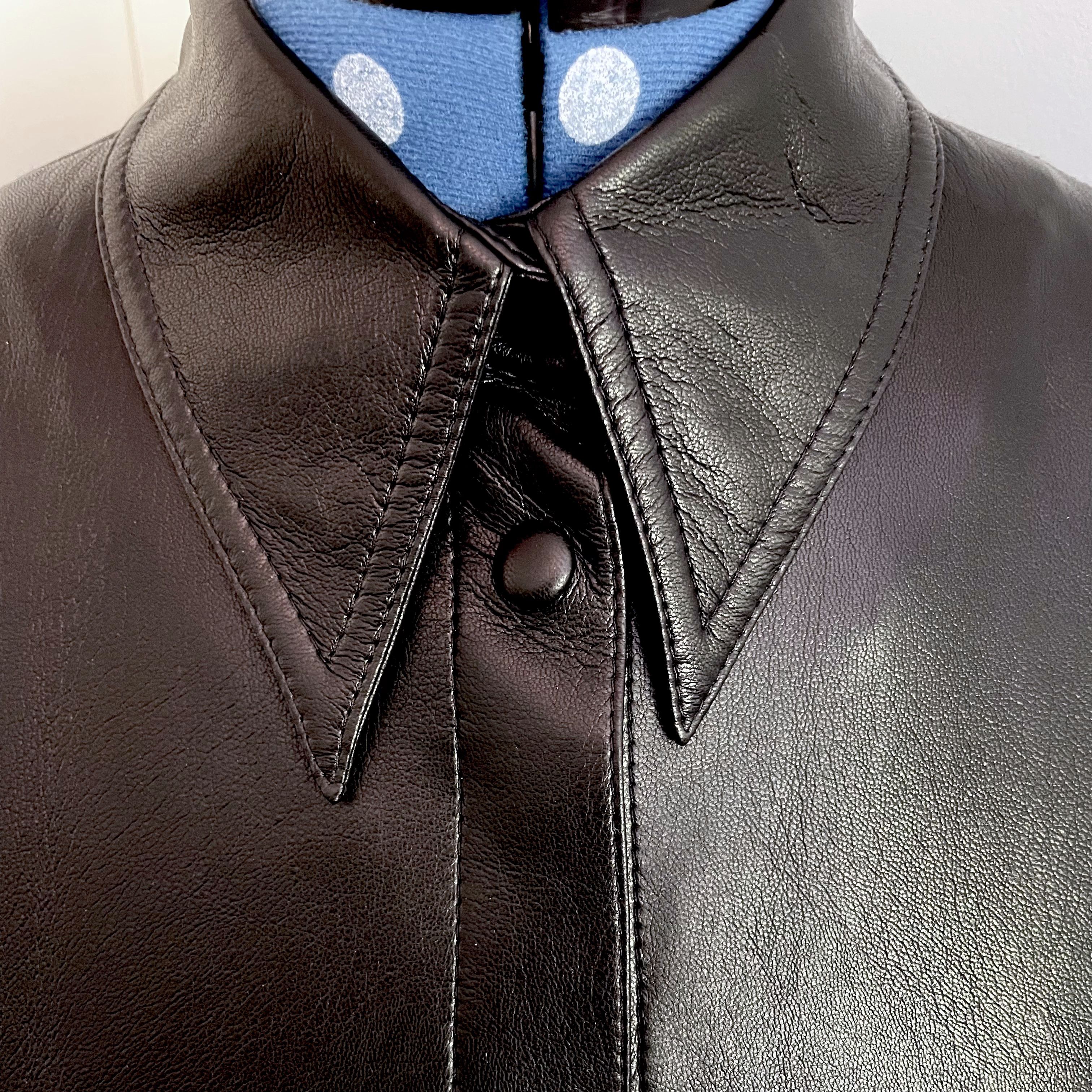 Nanushka Nanushka Black Naum Okobor™ vegan leather shirt jacket, S Size S / US 4 / IT 40 - 13 Thumbnail