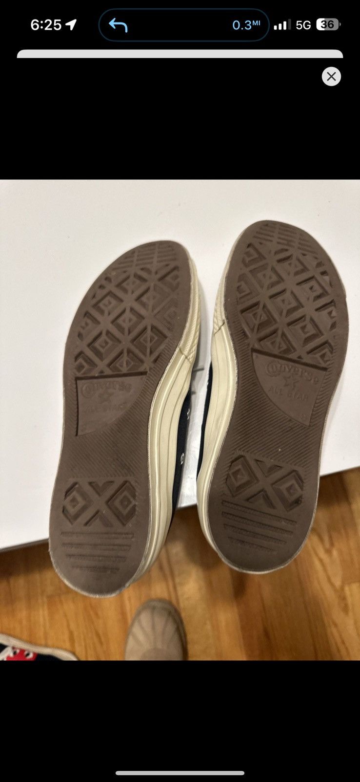 CDG by Comme des Garcons Comme De Garcons Converse collab Size US 9 / EU 42 - 4 Thumbnail