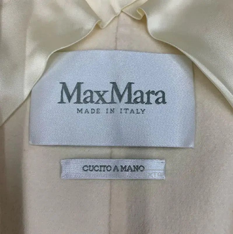 Max Mara MaxMara Cream Cotton Women's Trench Coat . Size S / US 4 / IT 40 - 4 Thumbnail