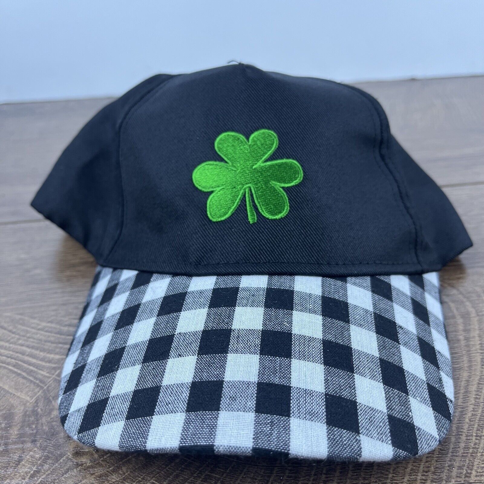 Other Lucky Hat Lucky Clover Hat Black Cap Hat Adjustable Hat Blac Size ONE SIZE - 1 Thumbnail