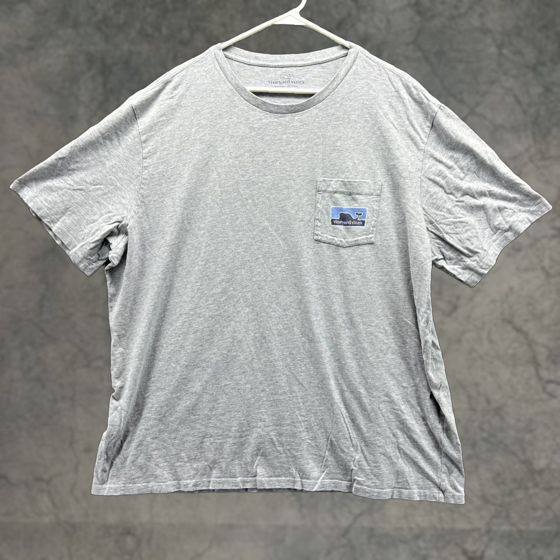 Vineyard Vines Vineyard Vines Shirt Men XXL Blue Gray Casual Tee Crewneck Cotton Whale Print Short Sleeve T-Shirt Mens 2XL Gray Logo All Seasons Vintage: No Size US XXL / EU 58 / 5 - 1 Thumbnail