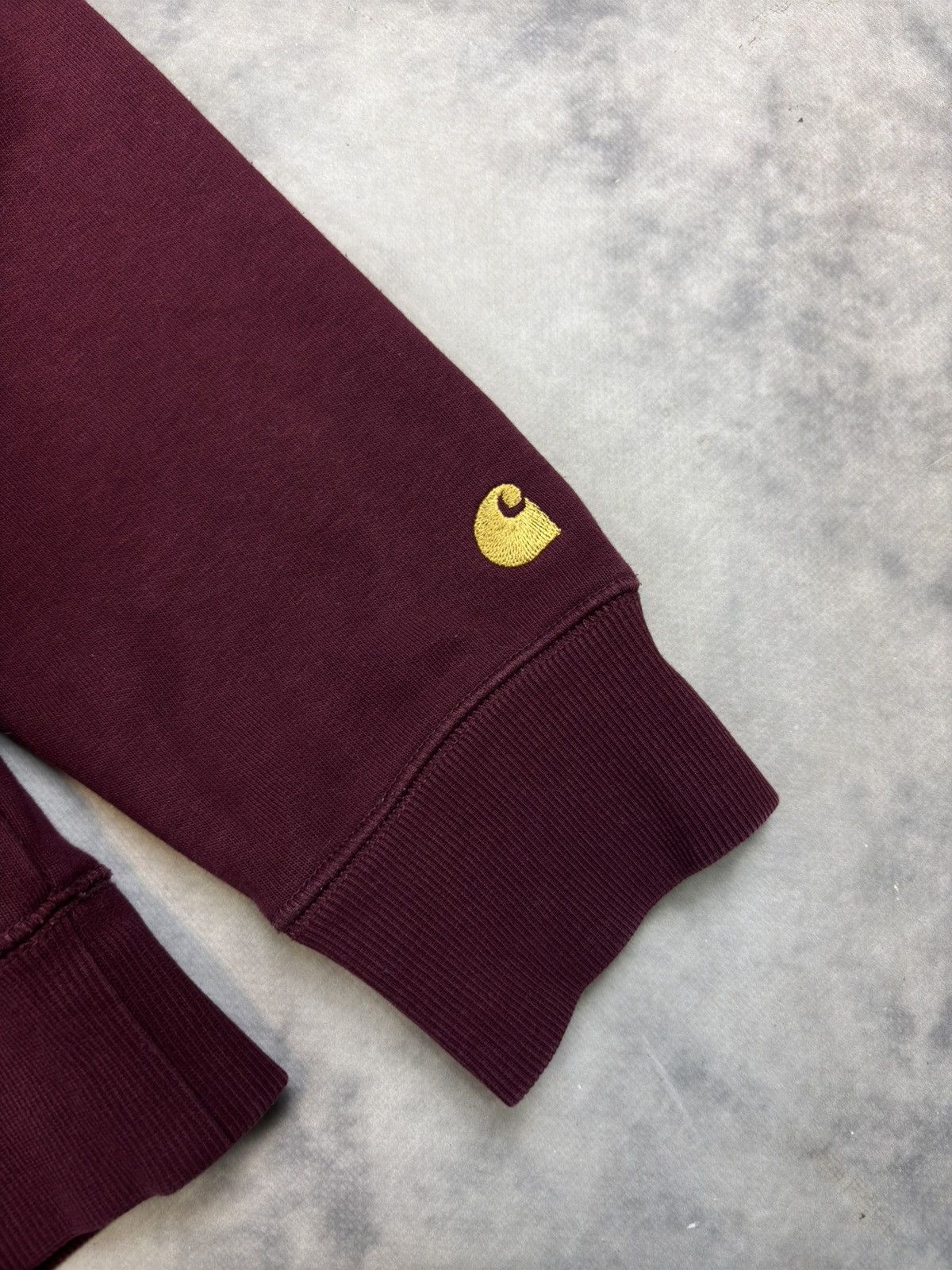 Carhartt × Carhartt Wip Carhartt Vintage Crewneck Bordeaux Red Small Logo skateboard Size US L / EU 52-54 / 3 - 3 Thumbnail