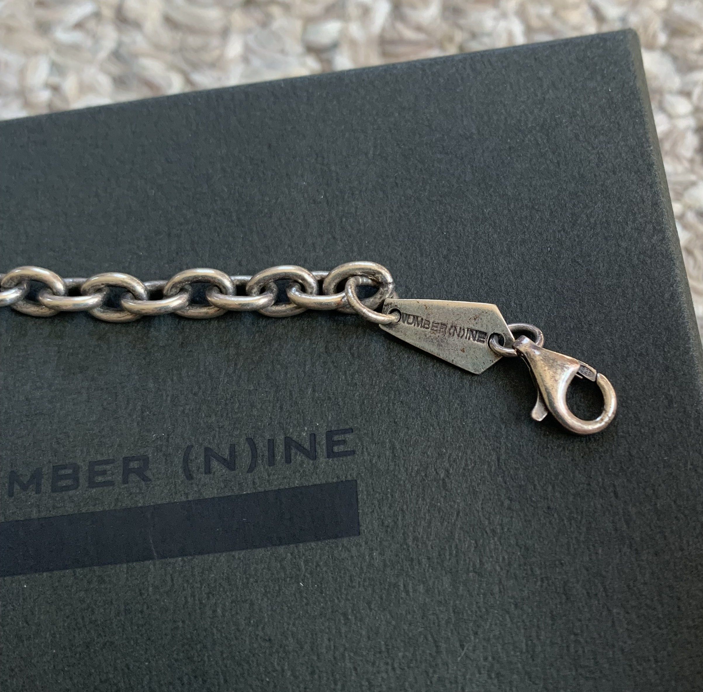 Jam Home Made × Number (N)ine SS02 Number (N)ine Sterling Silver Lock Bracelet Size ONE SIZE - 3 Thumbnail
