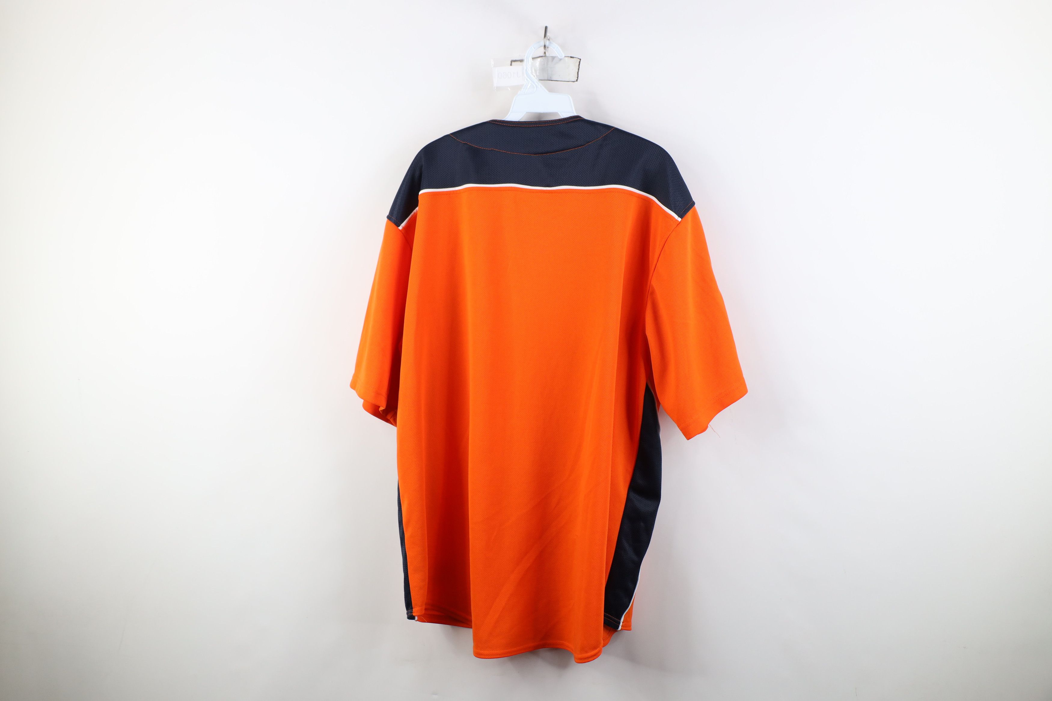 Vintage Vintage Y2K Detroit Tigers Baseball Jersey Orange Polyester Size US XL / EU 56 / 4 - 12 Thumbnail
