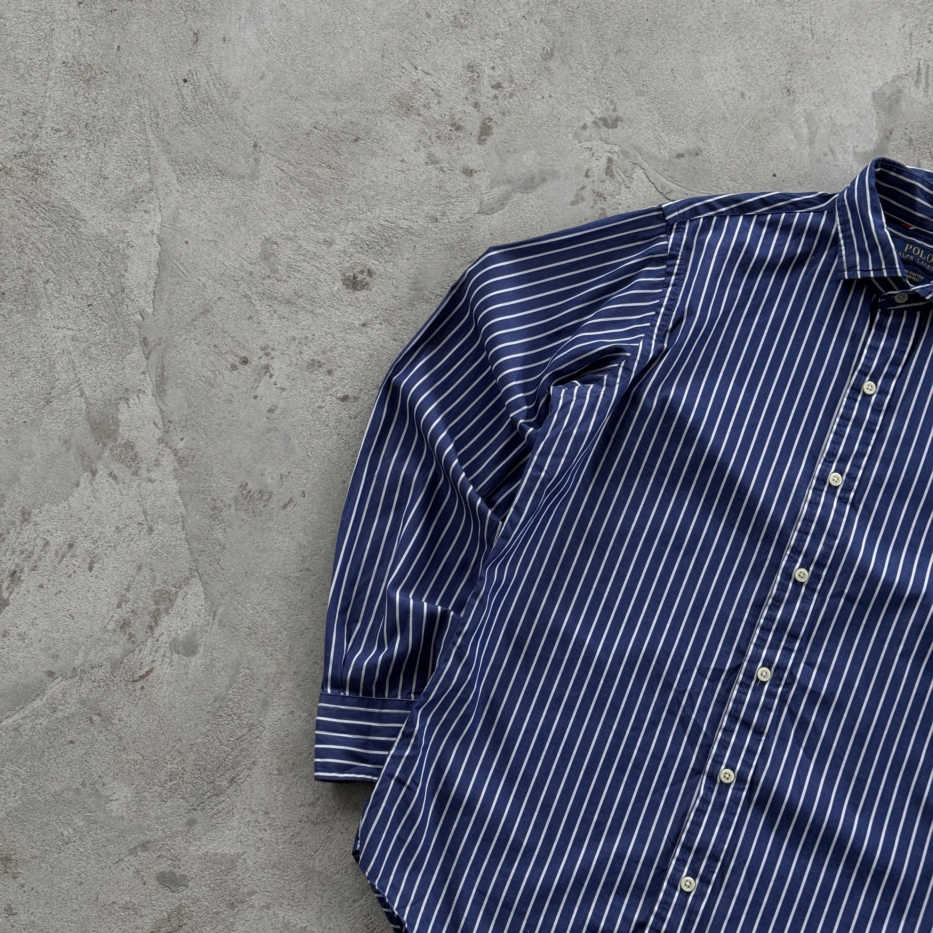 Polo Ralph Lauren Vintage 90s Polo Ralph Lauren Striped Button Ups Shirt Size US S / EU 44-46 / 1 - 3 Thumbnail
