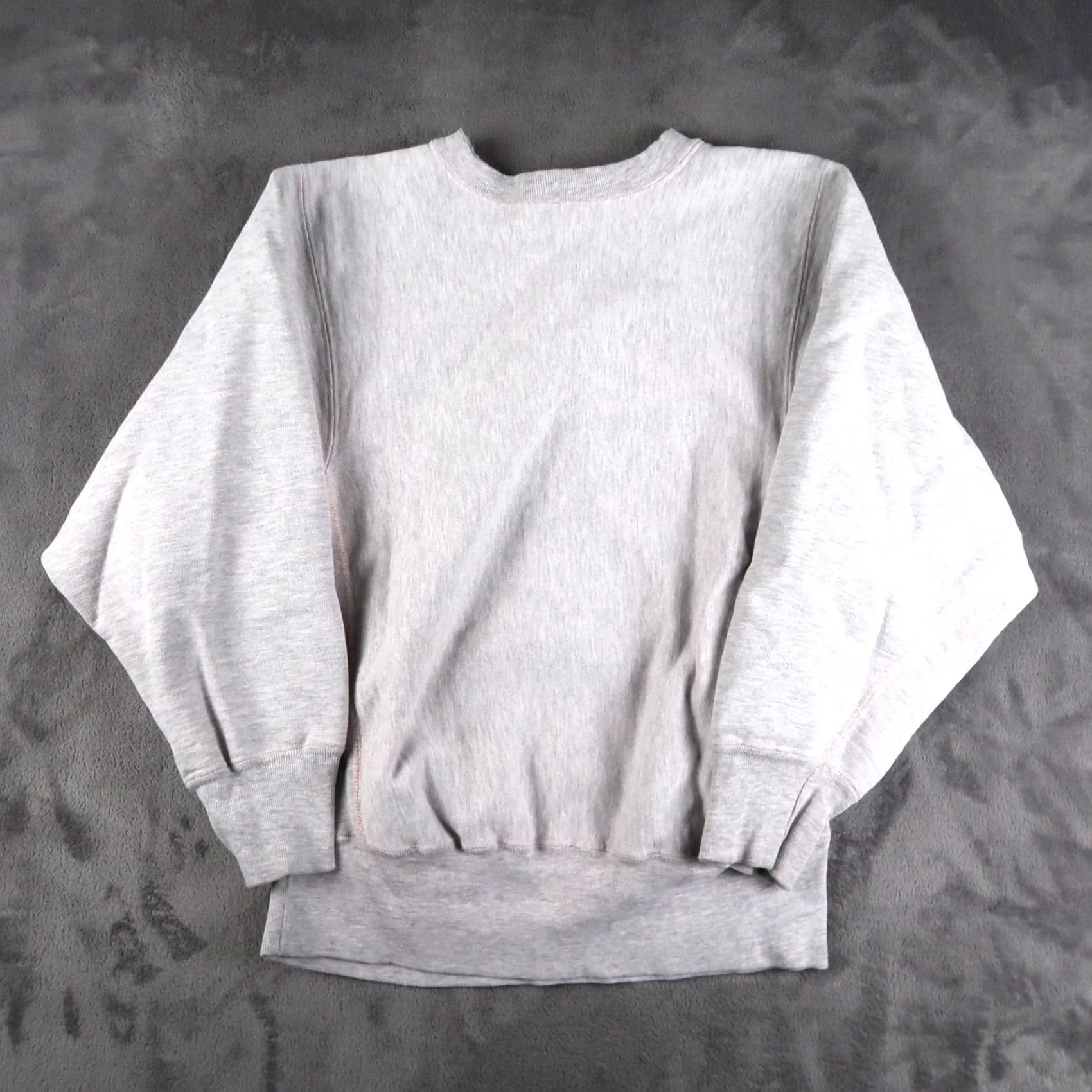Champion VINTAGE Champion Reverse Weave Hiram College Crewneck Sweatshirt Mens M Gray Pink Logo 90s USA Size US M / EU 48-50 / 2 - 2 Thumbnail