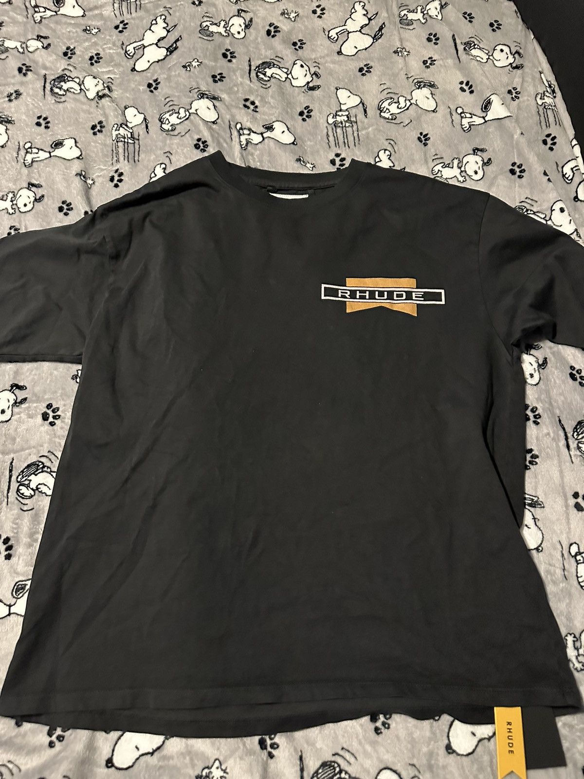 image of Rhude Hard To Be Humble Tee Small New in Black, Men's