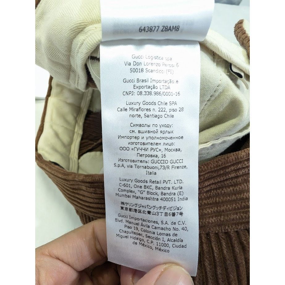 Gucci o1rshd1 Pants in Brown Size US 32 / EU 48 - 16 Thumbnail