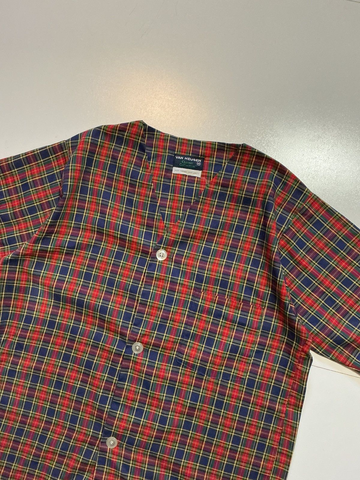Van Heusen Vintage Van Heusen Classic Collection Plaid 2PC Pajama Set Size US M / EU 48-50 / 2 - 7 Thumbnail