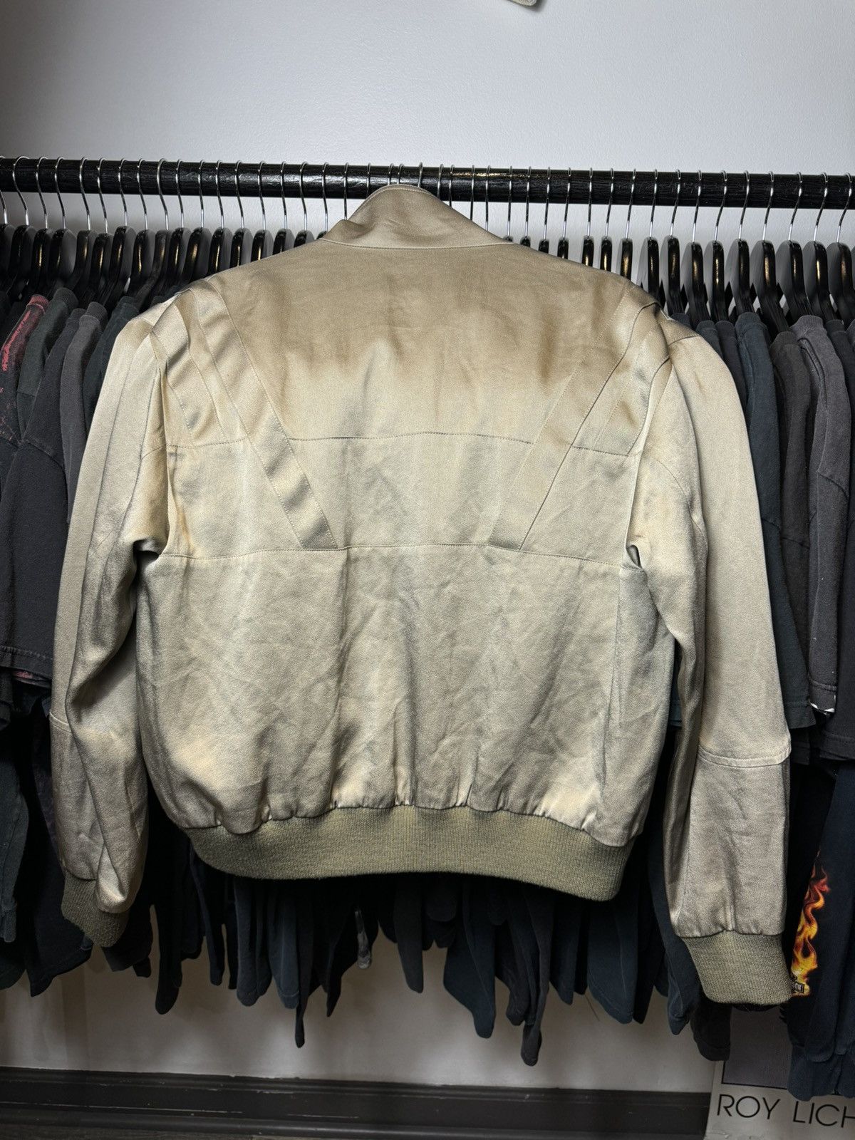 Saint Laurent Paris Saint Laurent Satin Teddy Zip Up Jacket - 48 Size US M / EU 48-50 / 2 - 4 Thumbnail