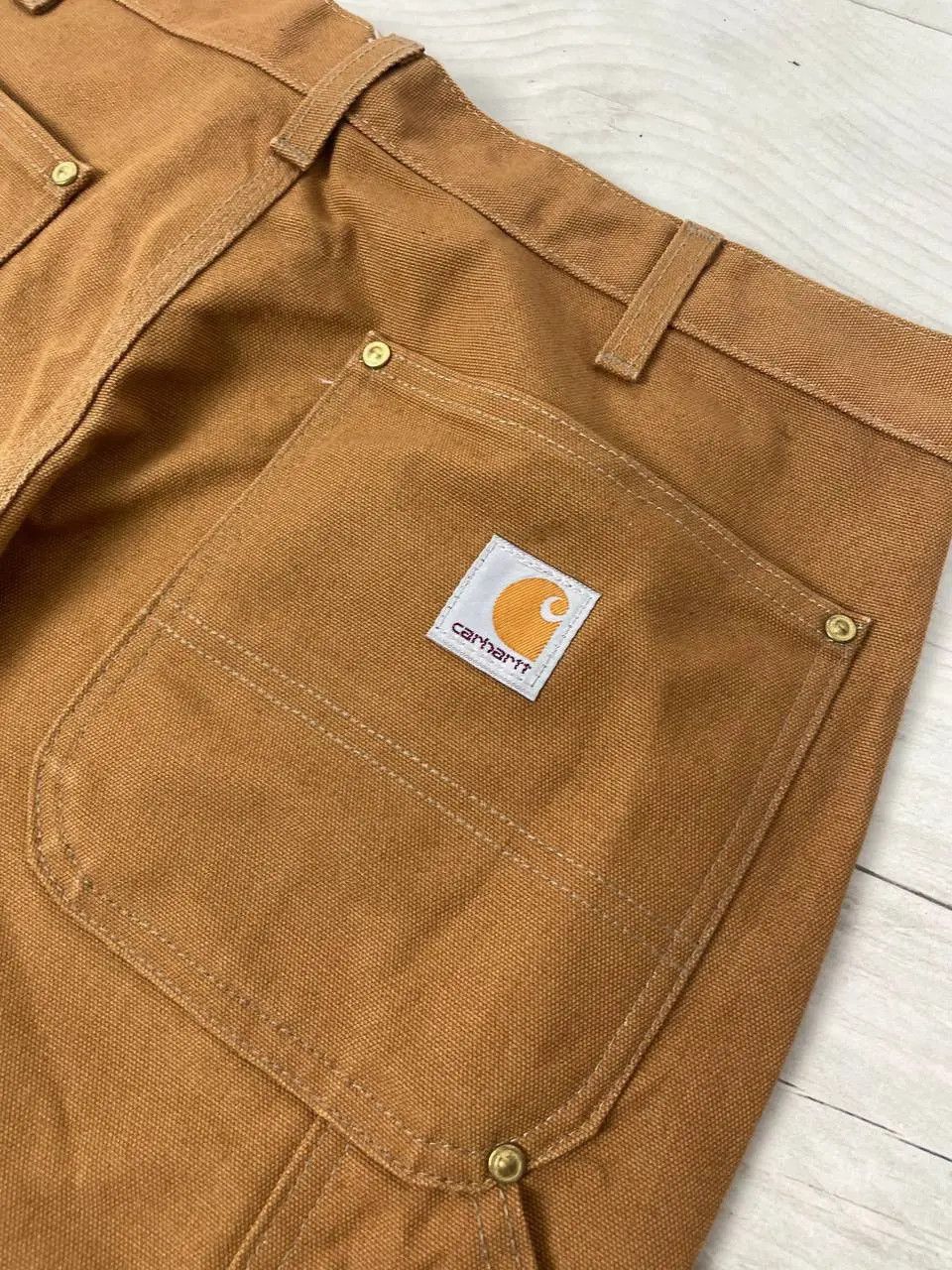 Carhartt Vintage Carhartt Double Knee Carpenter Pants 90s Distrissed Size US 34 / EU 50 - 17 Thumbnail