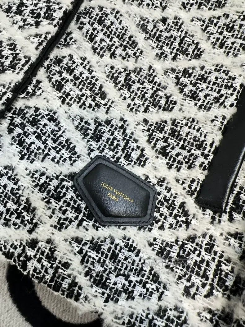 Louis Vuitton Louis Vuitton Black, white and grey 24 diamond-shaped full Size XS / US 0-2 / IT 36-38 - 3 Thumbnail