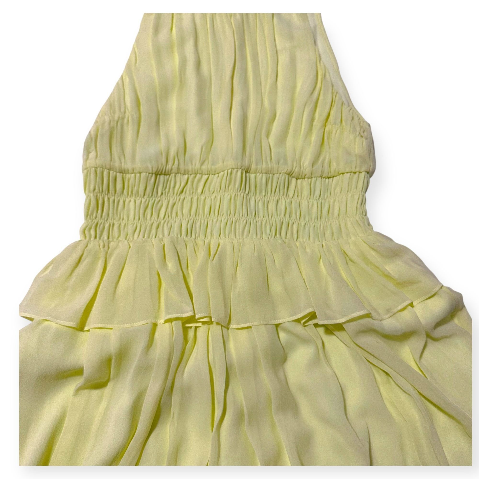 Ulla Johnson Ulla Johnson Adeline midi dress, Citron, Yellow, Size 4, NWT Size S / US 4 / IT 40 - 11 Thumbnail