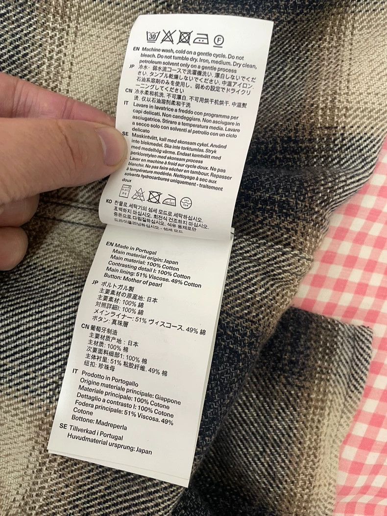 Our Legacy our legacy size 52 Flannel shirt 2502-Nextarrow Size US L / EU 52-54 / 3 - 7 Thumbnail