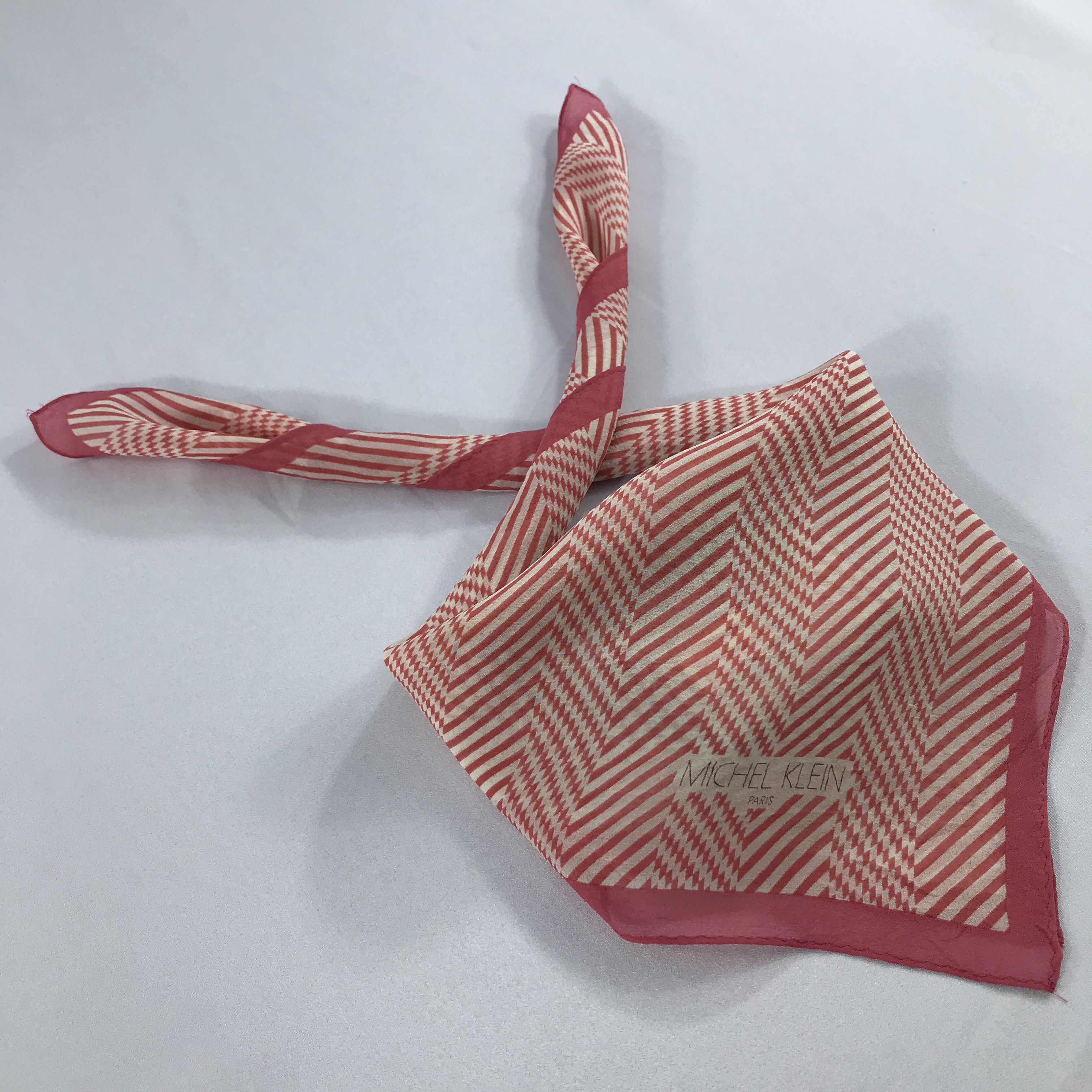 Michel Klein × Vintage Michel Klein Bandana / Handkerchief / Neckerchief - S2025 Size ONE SIZE - 4 Thumbnail