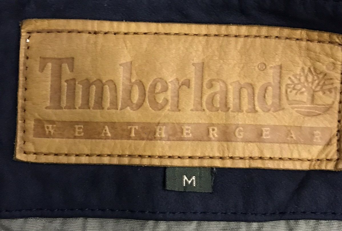 Timberland × Vintage Vintage Timberland Weather Gear Leather Jacket Size US M / EU 48-50 / 2 - 13 Thumbnail