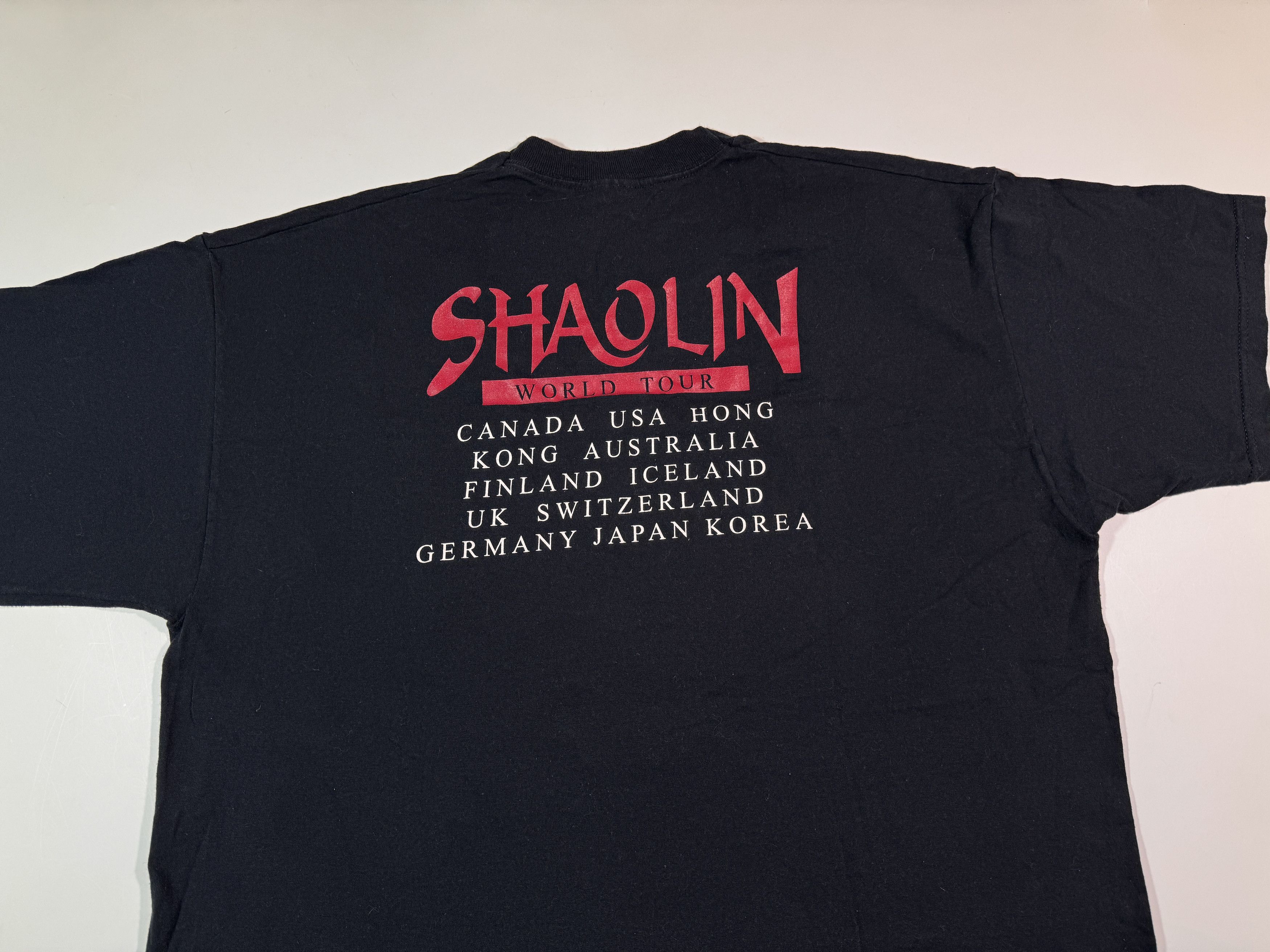 Vintage Vintage 00s Shaolin Wheel of Life T-shirt World Tour Tee XL Size US XL / EU 56 / 4 - 4 Thumbnail
