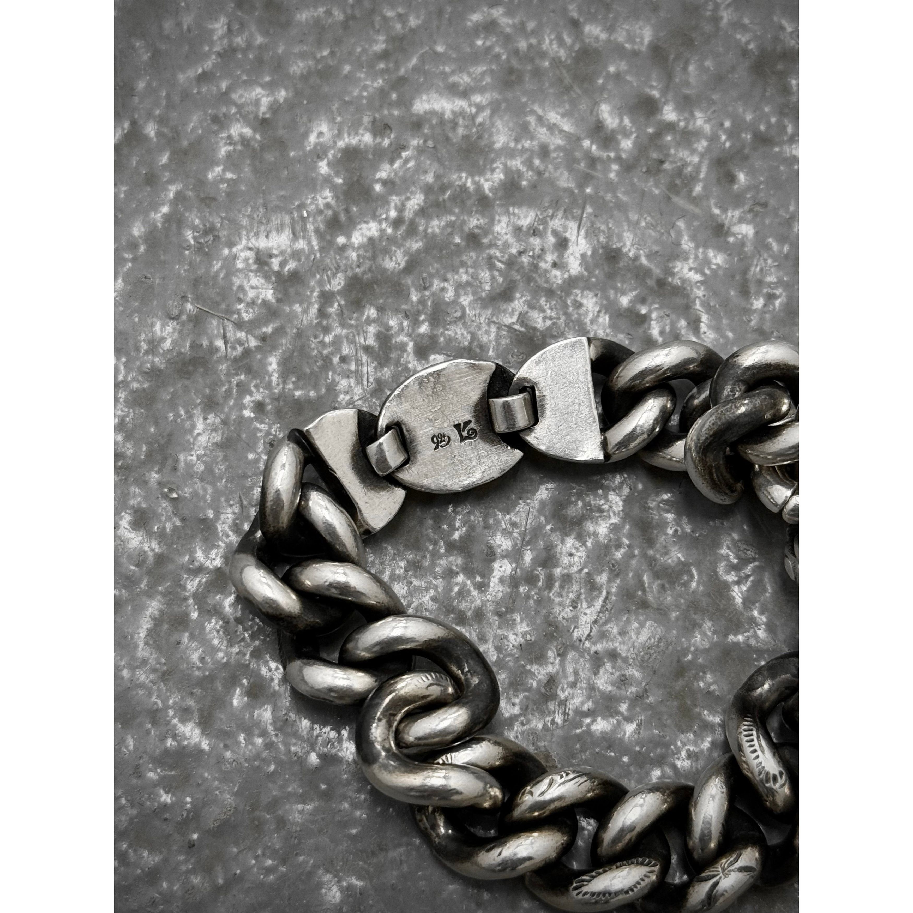 Werkstatt Munchen WERKSTATT:MÜNCHEN 2010 .925 Silver Heavy Chain Link Bracelet Size ONE SIZE - 2 Thumbnail