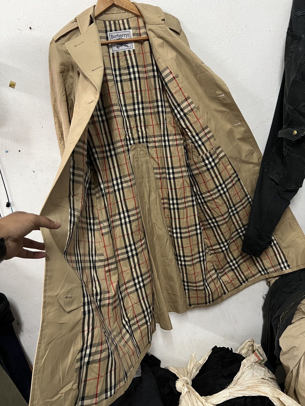 Burberry Vintage Burberry Trect Coat Size S / US 4 / IT 40 - 3 Thumbnail