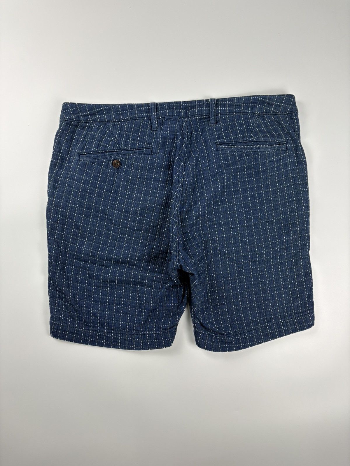 Japan Blue Japan Blue Sashiko Shorts Size US 36 / EU 52 - 2 Thumbnail