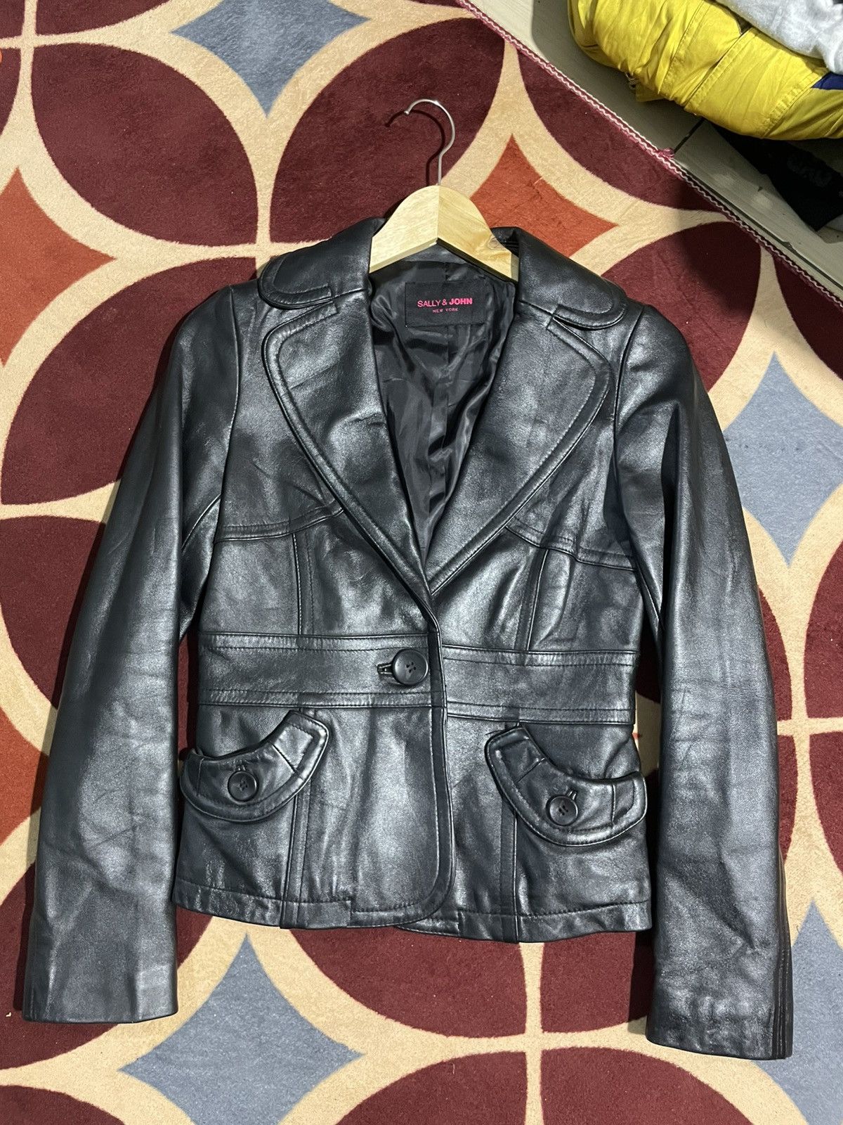 Genuine Leather Sally & jhon new york leather jacket Size S / US 4 / IT 40 - 1 Thumbnail