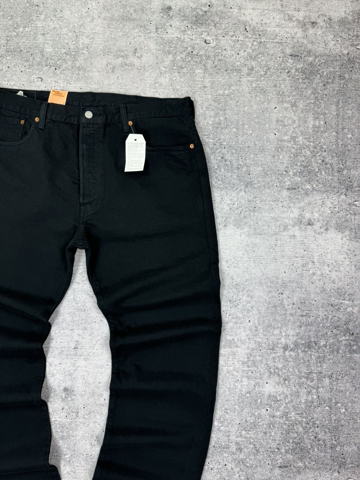 Levi's Vintage Levi’s 501 Straight Fit Black Denim Jeans Trousers Size US 38 / EU 54 - 6 Thumbnail