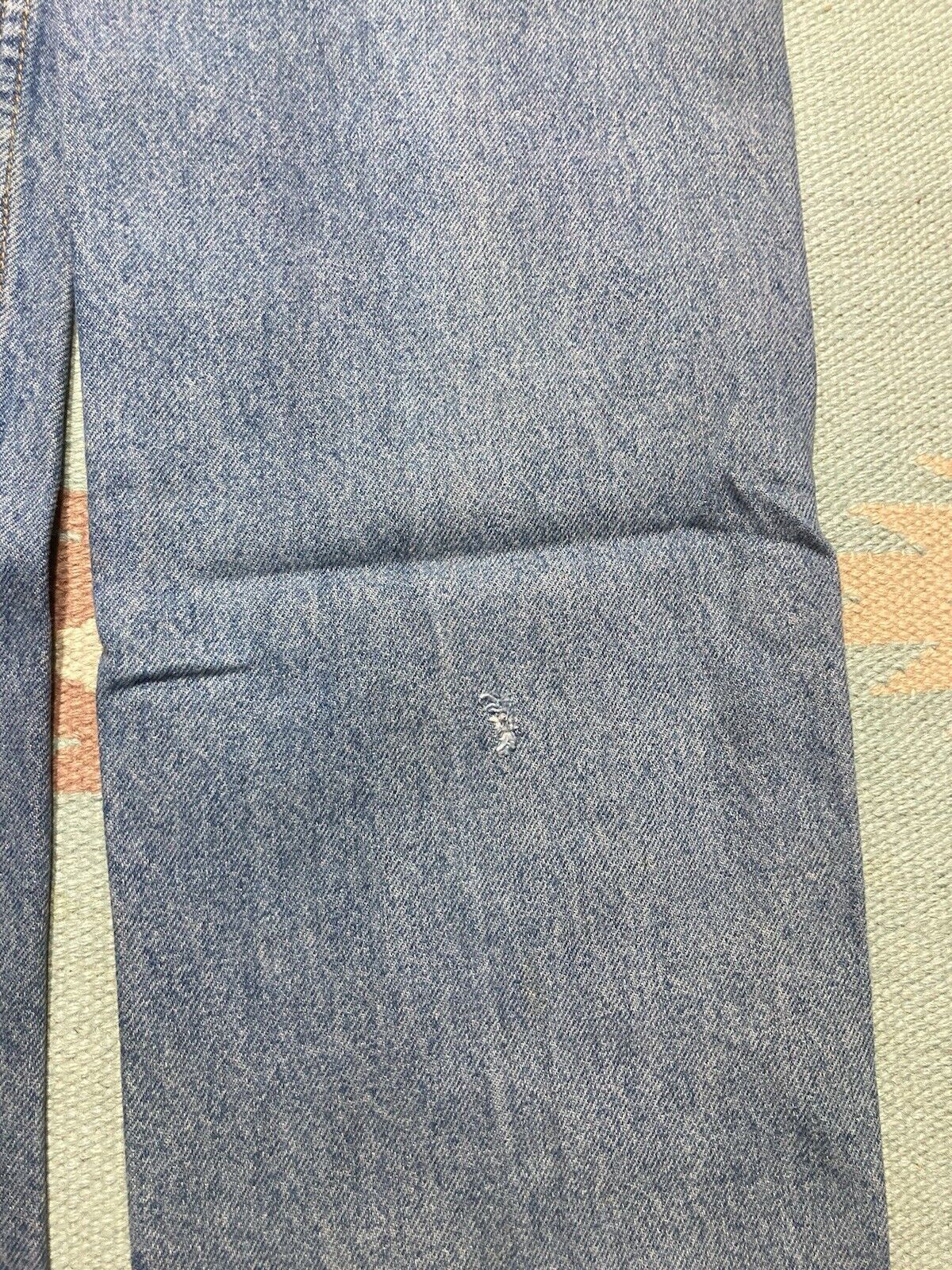 Levi's × Vintage Levi’s 505 jeans orange tab straight leg regular fit 35x33 Size US 35 - 2 Thumbnail