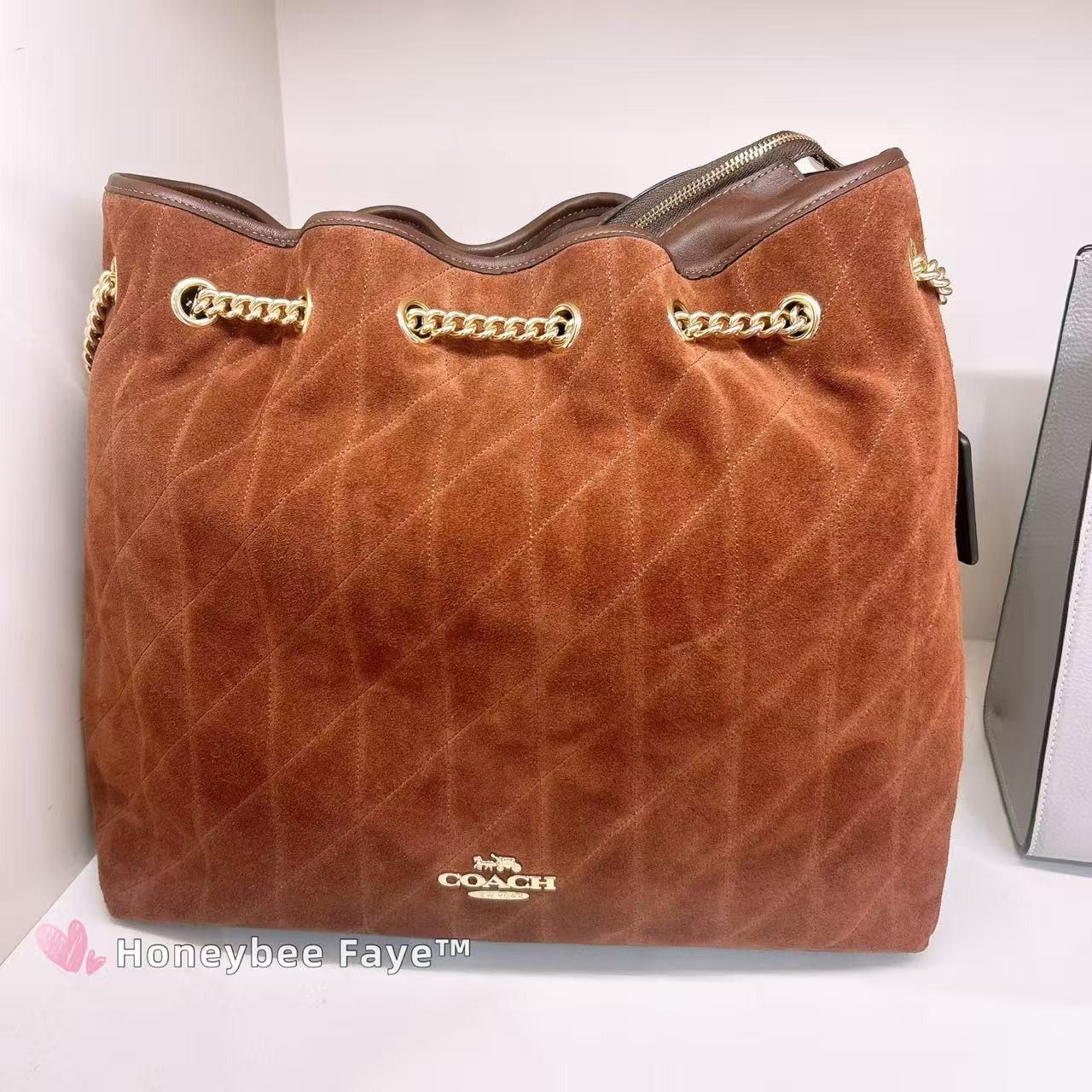 Coach Evelyn Large Shoulder Bag With Quilting CCZ83 Size ONE SIZE - 3 Thumbnail