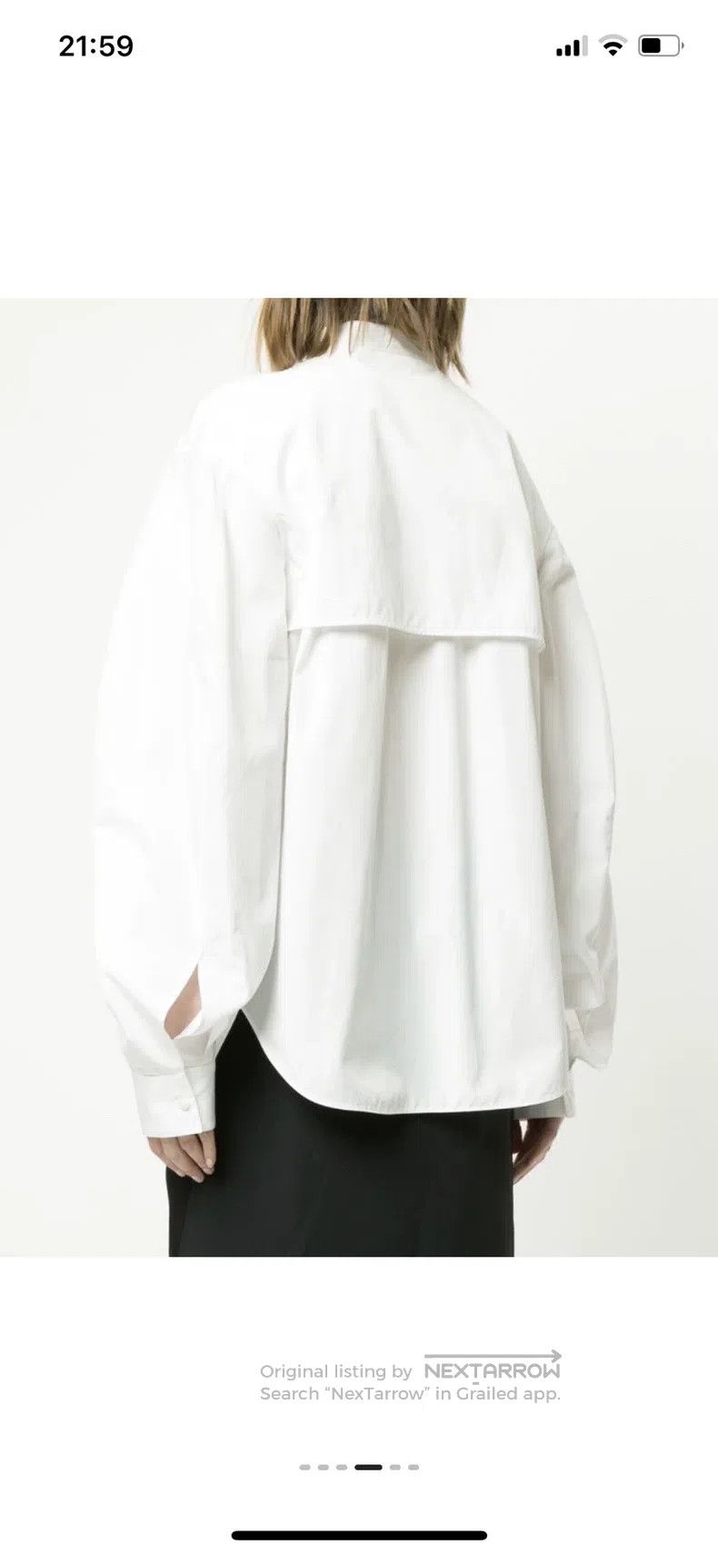 Jil Sander Jil Sander size 36 White Classic Shirt Size S / US 4 / IT 40 - 8 Thumbnail