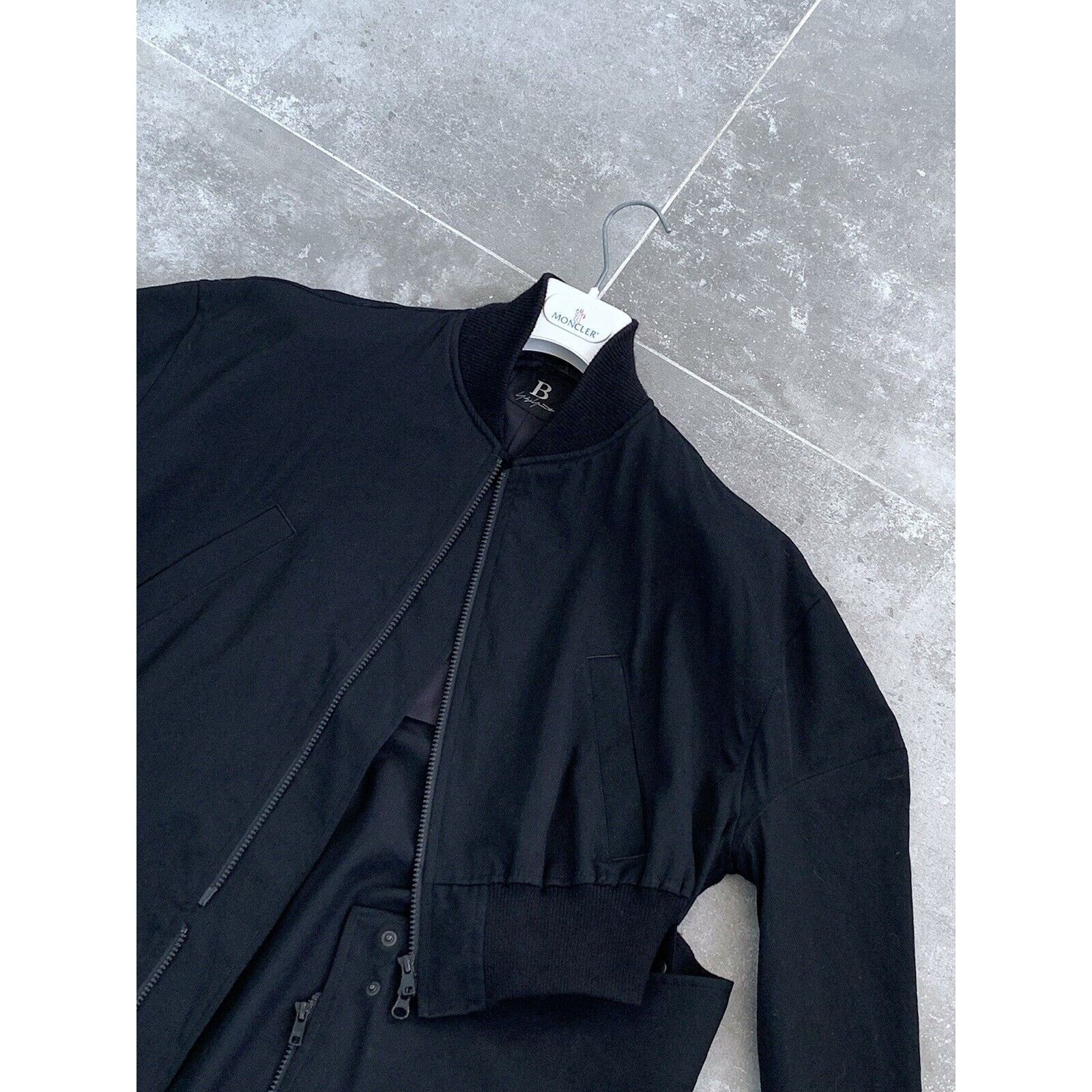 Japanese Brand × Yohji Yamamoto Mens B YOHJI YAMOMOTO Unisex Parka Trench Coat Jacket SZ 1 S Size US S / EU 44-46 / 1 - 11 Thumbnail