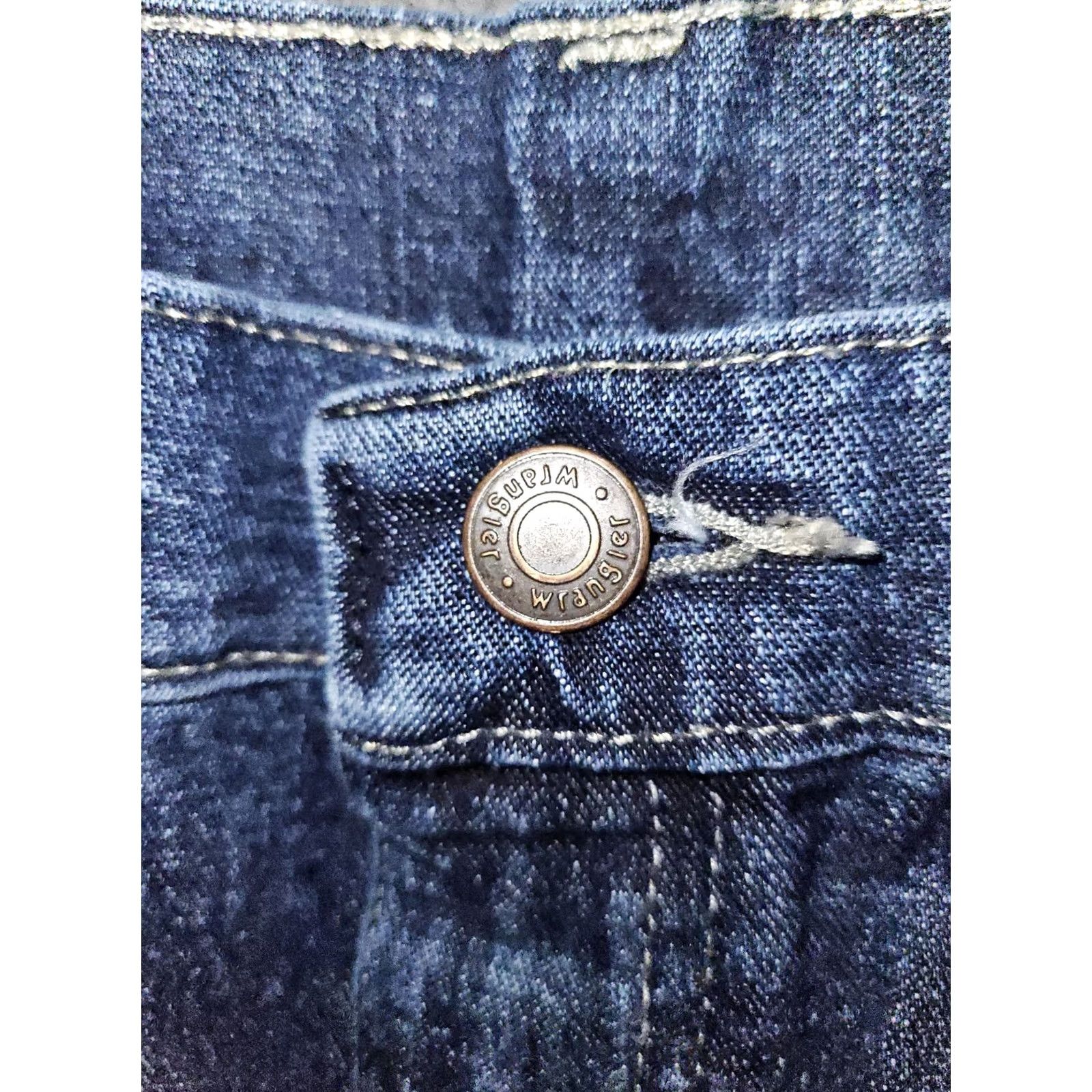 Wrangler Wrangler Carpenter Jeans Mens 34x32 Blue Mid Rise Casual Workwear Size US 34 / EU 50 - 6 Thumbnail