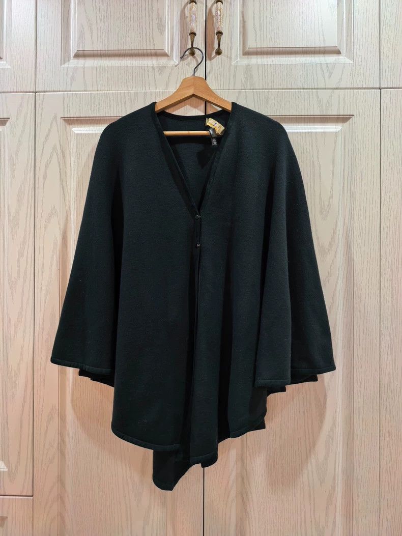 Loro Piana LORO PIANA A cloak made of young cashmere and mink Size L / US 10 / IT 46 - 5 Thumbnail