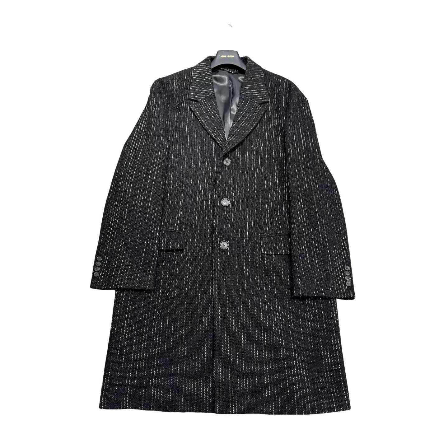 Acne Studios Acne Studios Pinstripe Wool Coat Size 50 Size US M / EU 48-50 / 2 - 1 Thumbnail