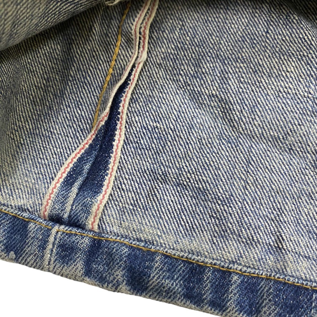 Edwin × Japanese Brand Edwin selvedge baggy distressed denim Size US 32 / EU 48 - 15 Thumbnail