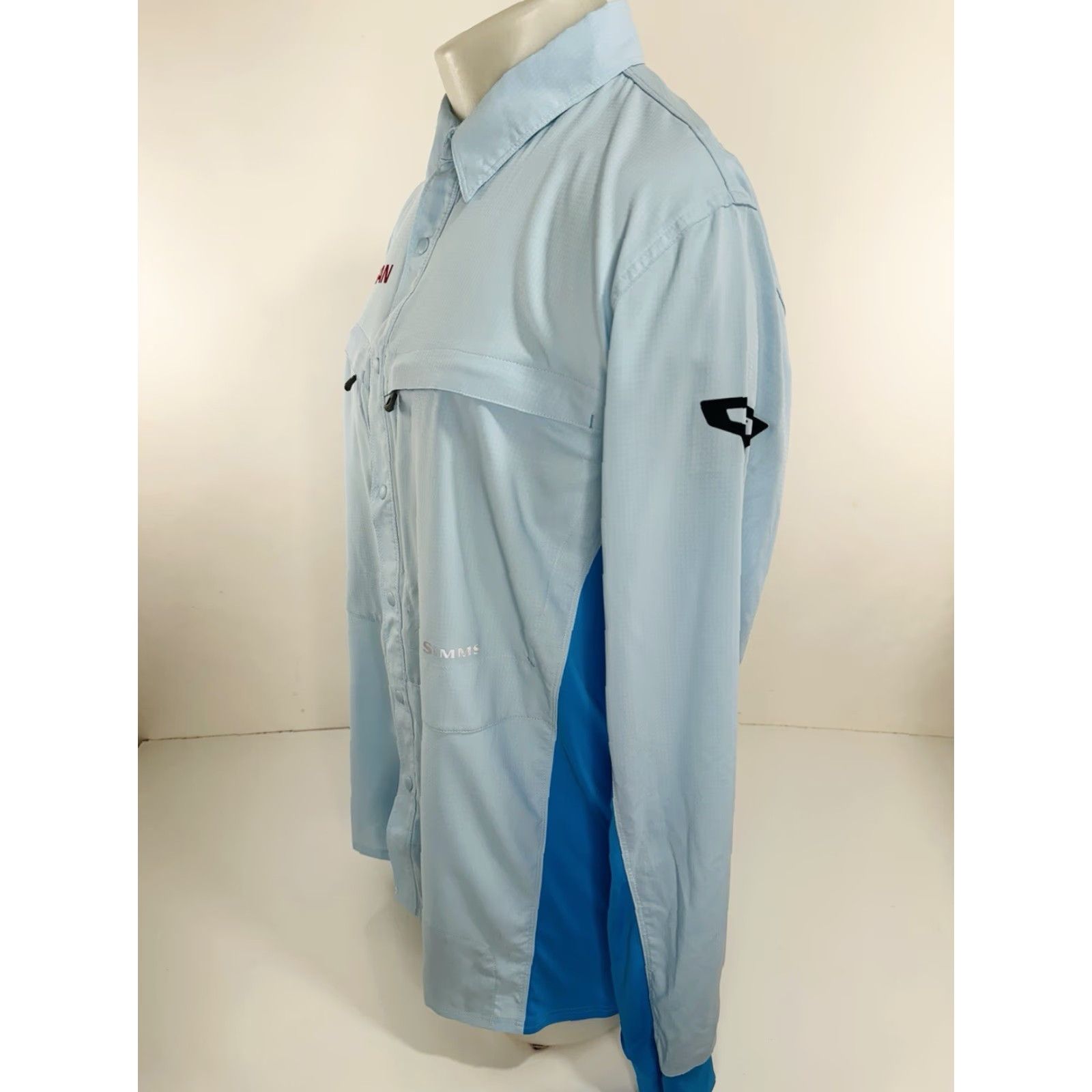 Vintage SIMMS / NISSAN TRUCK WARRIOR - NEW w TAG - UPF30+ Fishing L Shirt Size US L / EU 52-54 / 3 - 3 Thumbnail