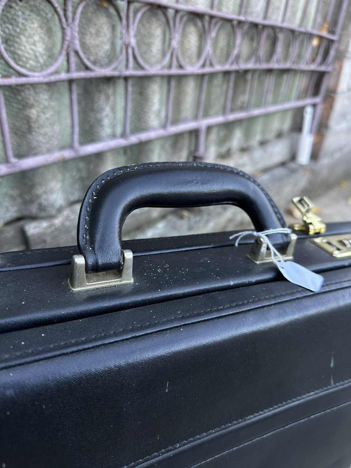 Leather × Vintage 1960/70s Sterling Combination Lock Leather Briefcase Size ONE SIZE - 7 Thumbnail
