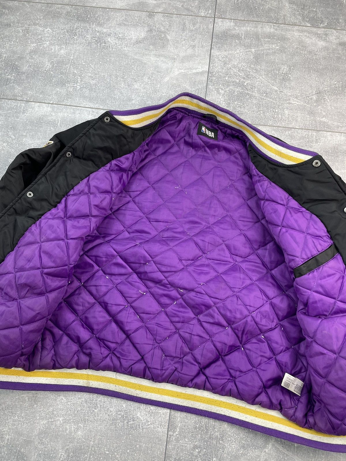 NBA NBA Lakers Varsity Bomber Jacket Size US L / EU 52-54 / 3 - 5 Thumbnail