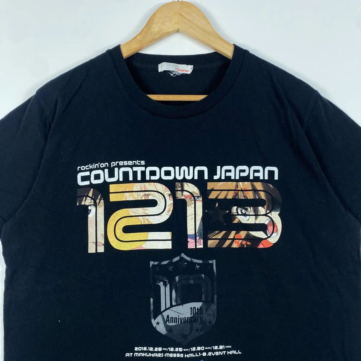 Japanese Brand Countdown Japan EVANGELION: 3.0 Movie Promo Tee Shirt Size US L / EU 52-54 / 3 - 2 Thumbnail