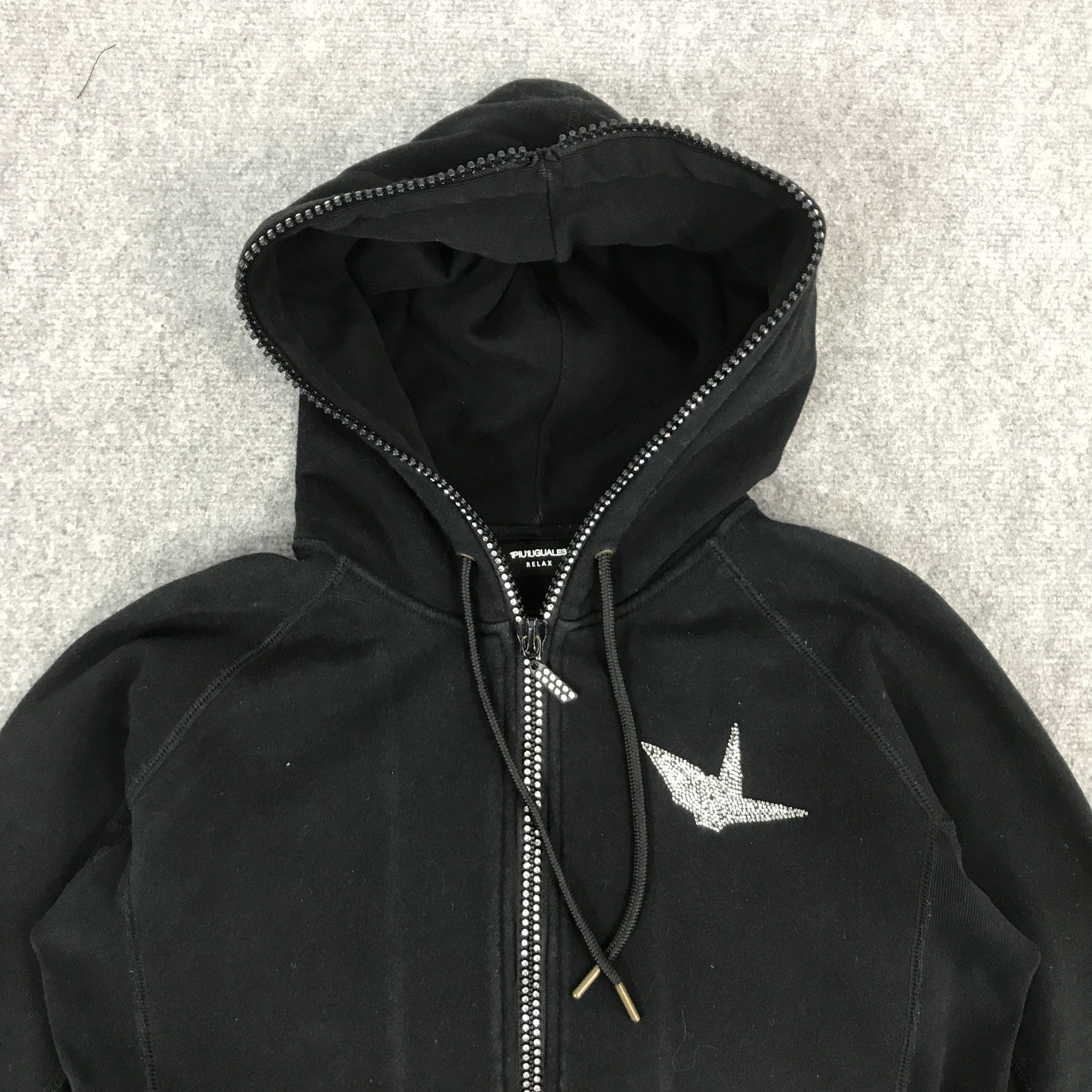 If Six Was Nine × Japanese Brand × Le Grande Bleu (L.G.B.) JAPANESE FASHION RELAX BLACK HOODIES JACKET Size US L / EU 52-54 / 3 - 3 Thumbnail